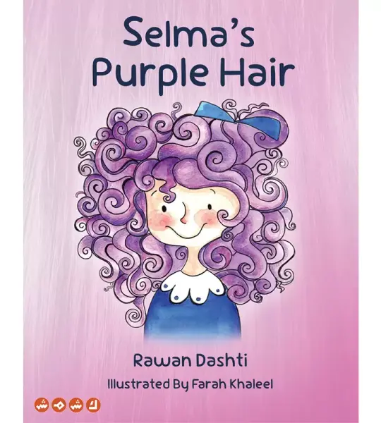 Selma's puple hair